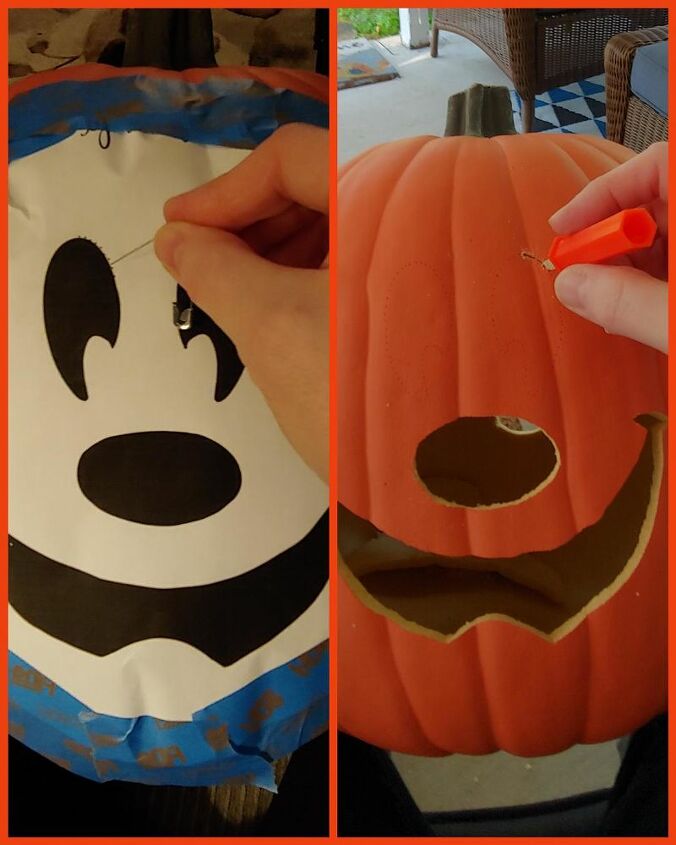 How To Make A Mickey Mouse Halloween Pumpkin Wreath Diy Hometalk