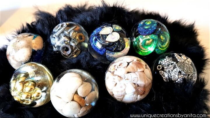 18 epoxy resin projects anyone can do so in right now, These resin knobs will spice up any old furniture