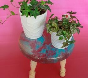 18 epoxy resin projects anyone can do so in right now, This resin plant stand is just the thing for an empty corner