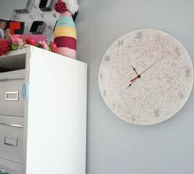 18 epoxy resin projects anyone can do so in right now, This sparkly resin clock will brighten up any room