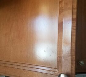 How Can I Clean These Wood Kitchen Cabinets Picture Hometalk   Q To Clean My Kitchen Cabinets Dont Know Exactly What Type Of Wood It Is 