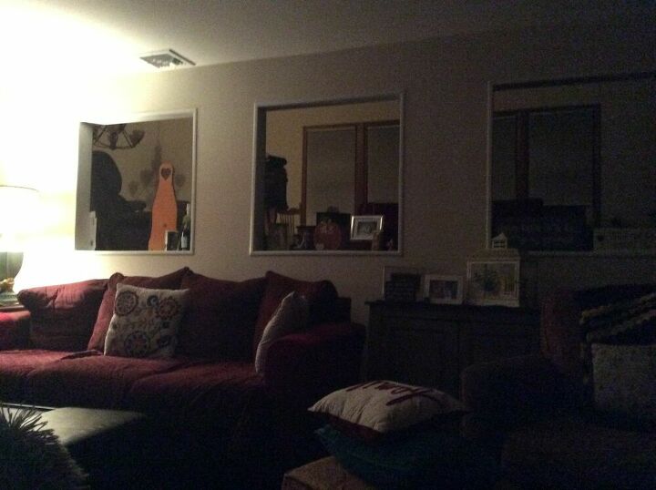 How Can I Fill These Unusual Windows Between Rooms Hometalk