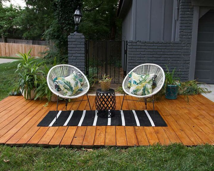 Como fazer uma renovação de mini deck DIY | Hometalk