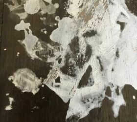 How do I fix my table following an acetone spill? Hometalk