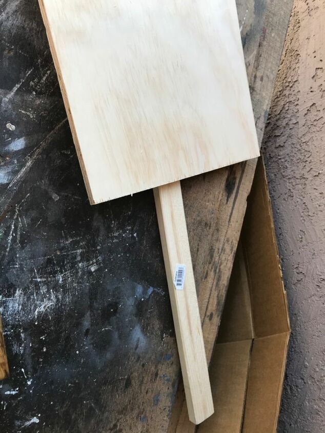 como hacer un cartel de madera