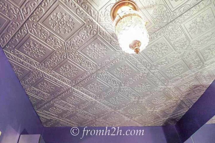 Utilize Ceiling Tiles With These, Can You Put Tin Ceiling Tiles Over Popcorn