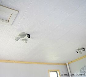 17 innovative ways to brighten up your home with ceiling tiles, 1 The Styrofoam Ceiling Tiles Solution