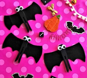 Cute Clothespin Bat Magnets