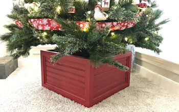  Suporte de árvore de Natal DIY e armazenamento de enfeites