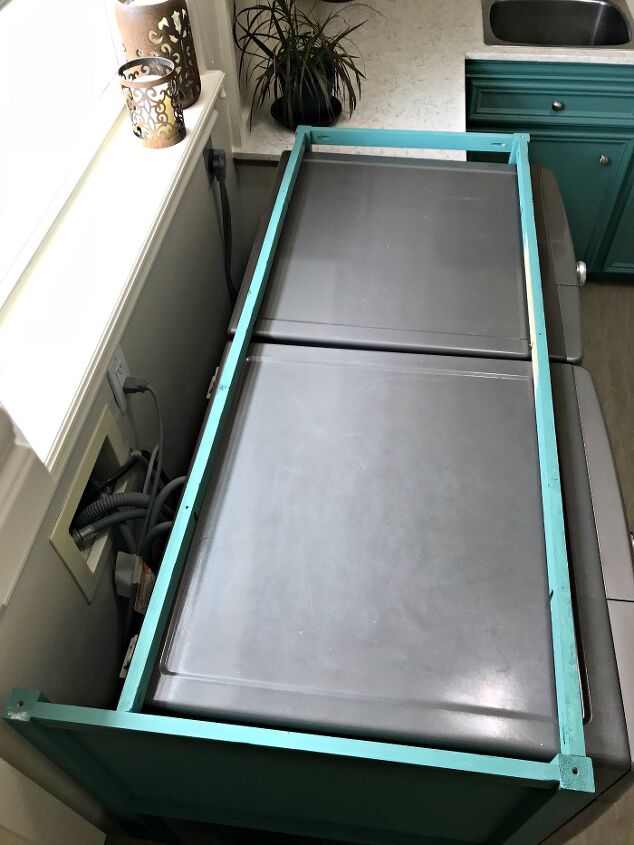how to build a wood laundry table