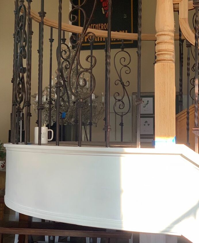before after staircase transformation, Shellac primer