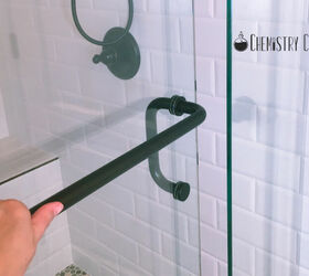 diy glass shower door cleaner