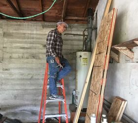crumbling garage to airy living space