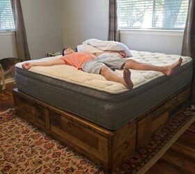 build a storage bed featuring scrap wood