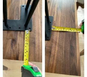30 minutes to make this diy butcher block table with hairpin legs
