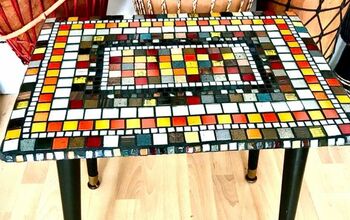 Cómo transformar una vieja mesa de centro con mosaico