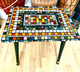 How to Transform an Old Coffee Table With Mosaic