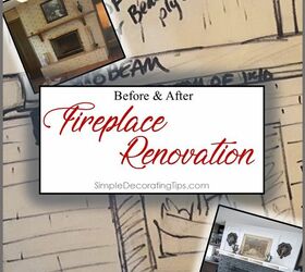 Antes y después: Renovación de la chimenea