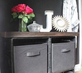 18 entryway shoe storage ideas that could transform your hallway, 12 Create Shoe Storage with Milk Crates