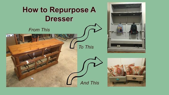 18 entryway shoe storage ideas that could transform your hallway, 9 Breathe New Life into Old Furniture