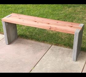 19 amazing diy ideas for the perfect outdoor bench, 1 Perfect Redwood Outdoor Bench