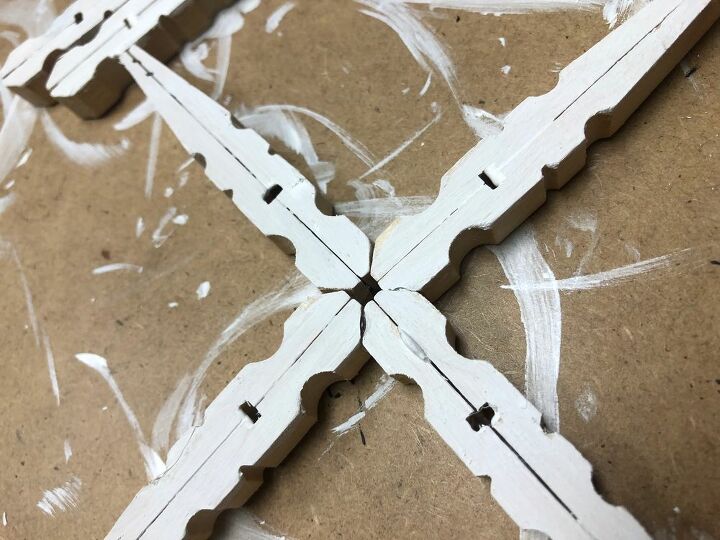 simple rustic snowflakes ornaments diy