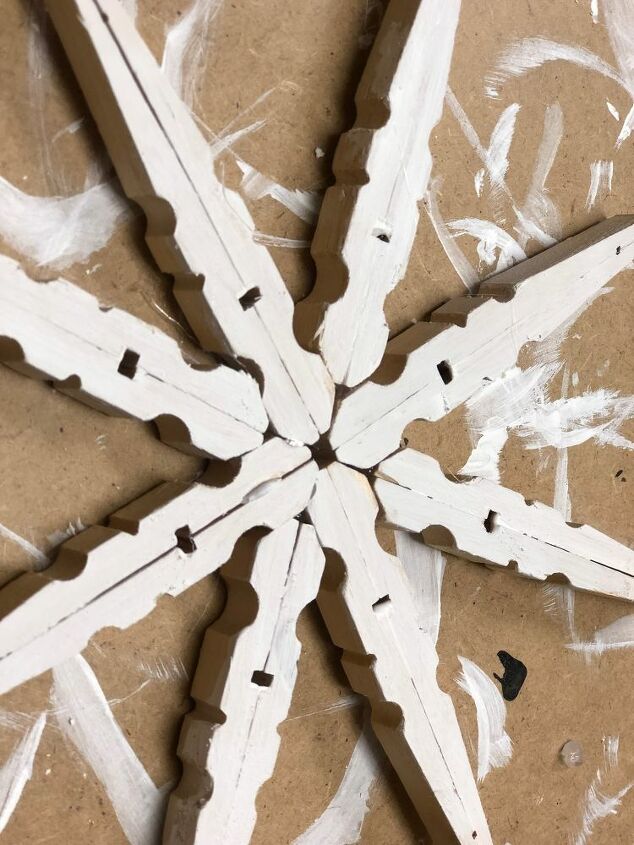 simple rustic snowflakes ornaments diy