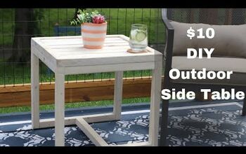 $10 Simple Outdoor Side Table