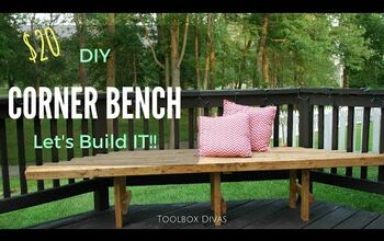 How to Build a DIY Corner Bench for Your Deck