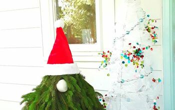 How to Make a Front Porch Christmas Holiday Santa Gnome