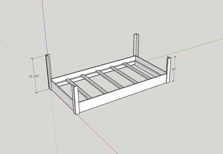 how to build a porch swing bed