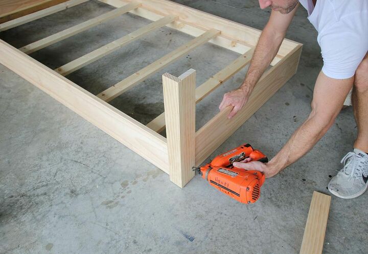 how to build a porch swing bed