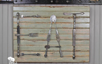 Vintage Silverware Art