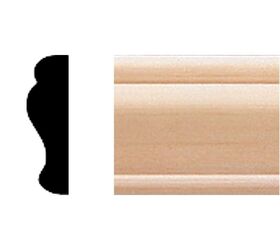 4 pieces of 3/8 in. x 1-1/4 in. x 8 ft. Basswood Panel Moulding