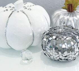 how to make a mirrored pumpkin without mirrors