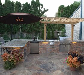 bring the party outside with these fabulous outdoor kitchen ideas, 2 Vintage Outdoor Kitchen Designs