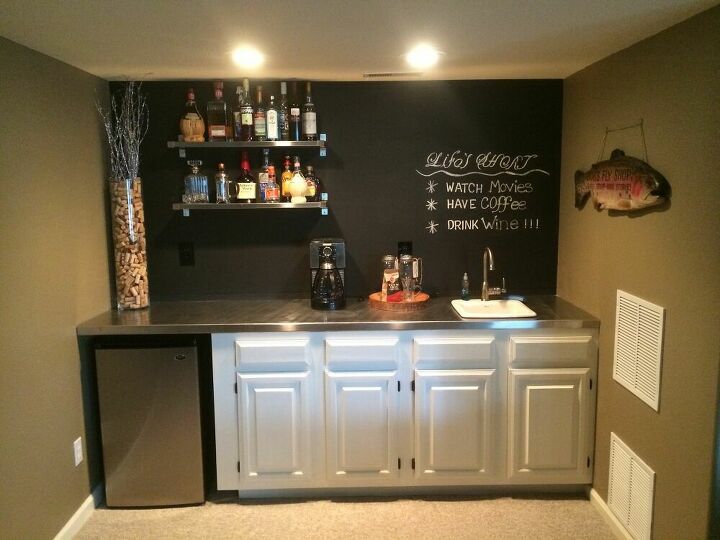17 of the most refreshing basement bar tips youll raise a glass to, 10 Brilliant Basement Bar Upgrade