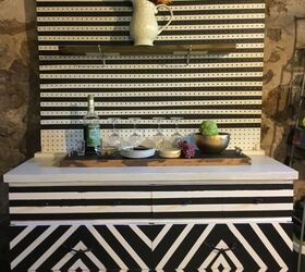 17 of the most refreshing basement bar tips youll raise a glass to, 11 Bold Geometric Basement Bar Designs