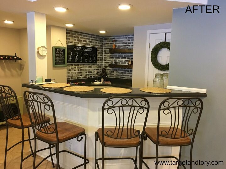 17 of the most refreshing basement bar tips youll raise a glass to, 4 Don t Be Afraid to Paint Basement Bar Designs