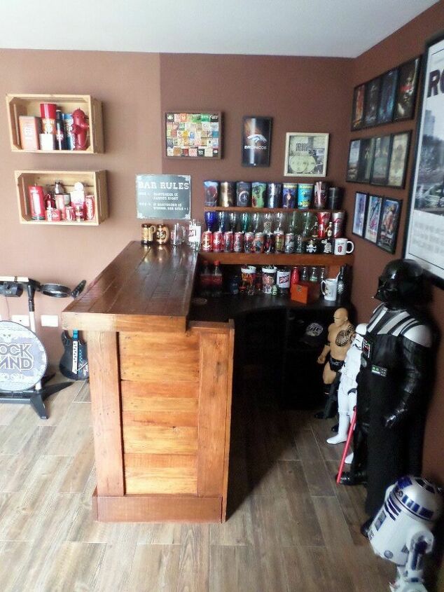 17 of the most refreshing basement bar tips youll raise a glass to, 7 Work Hard Play Hard Basement Bar Designs
