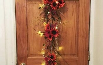 Craft an Autumn Sunflower Door Hanger