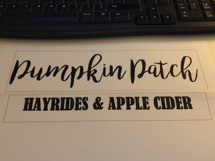 Cómo hacer un letrero de otoño barato y fácil DIY | Hometalk