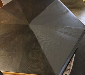 charcoal geometric coffee table