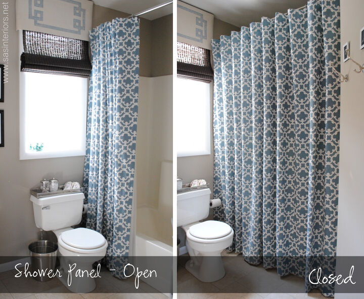 18 ways to revive your bathroom with stylish new shower curtains, 14 Use Any Type of Curtain in Your Bathroom