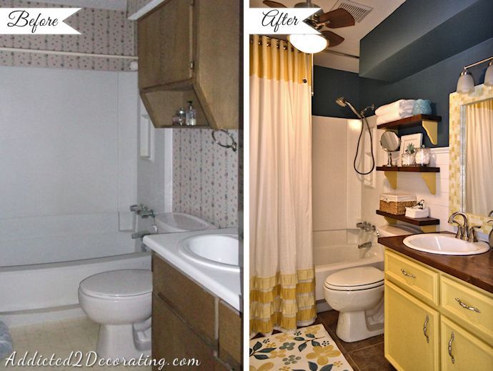 18 ways to revive your bathroom with stylish new shower curtains, 6 Make Use of a Queen Sized Sheet