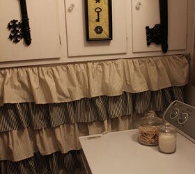 18 maneras de revivir tu bao con nuevas y elegantes cortinas de ducha, 17 Utiliza una cortina de ducha en otro lugar