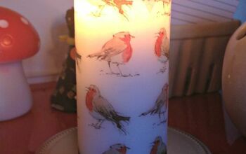  Como decorar uma vela pilar para o Natal