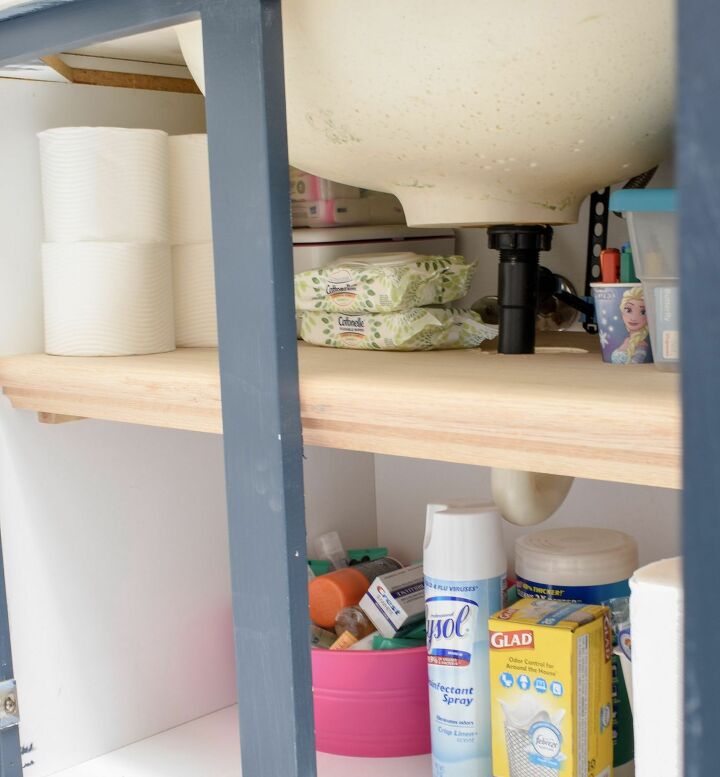 20 bathroom vanity shelf