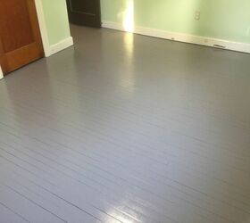 A Wood Floor Face Lift WITHOUT Sanding, Stripping, or Priming!