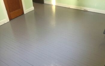 A Wood Floor Face Lift WITHOUT Sanding, Stripping, or Priming!